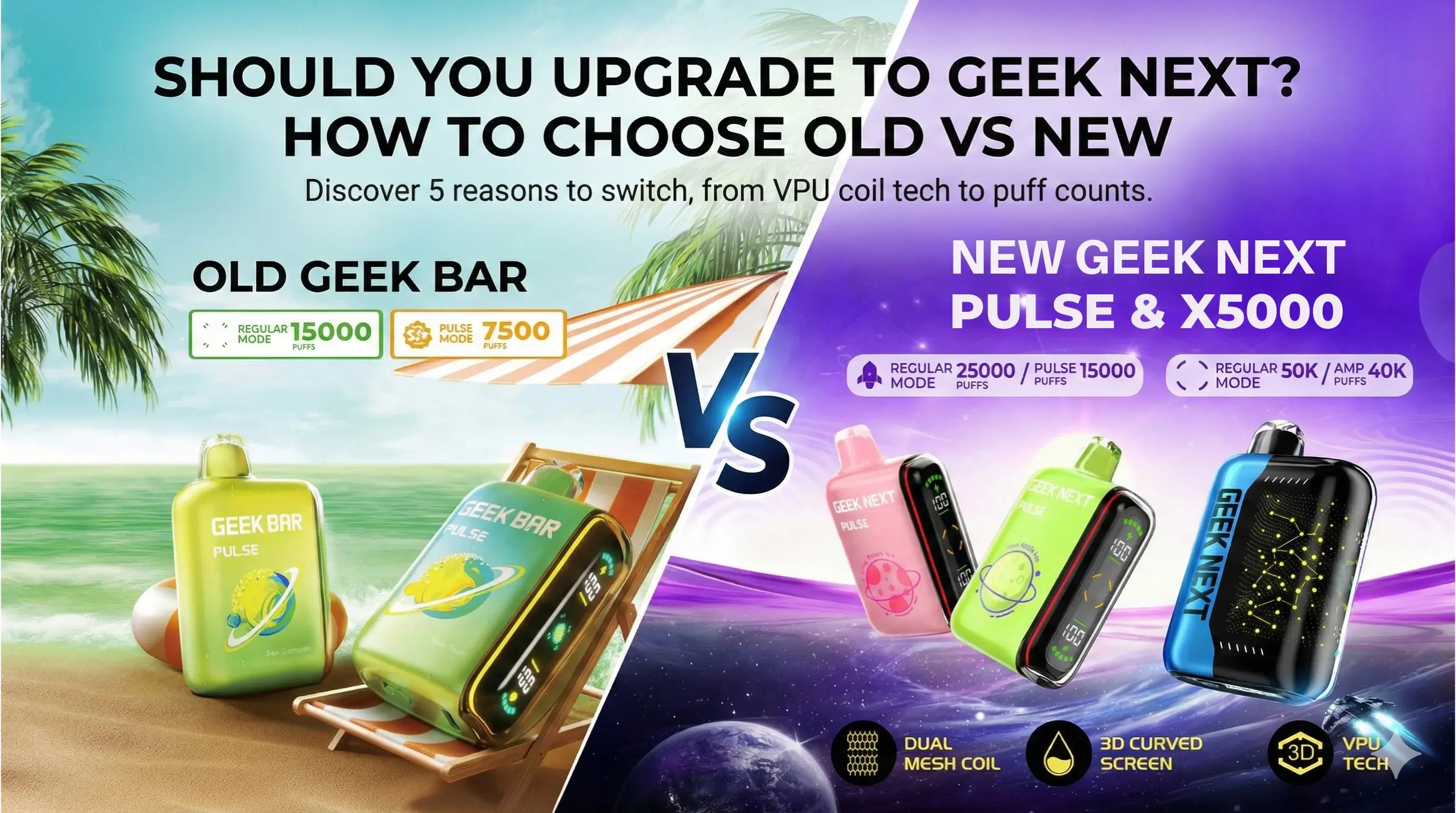 Should you upgrade to Geek Next? How to Choose Old vs New Should you upgrade to Geek Next? How to Choose Old vs New
