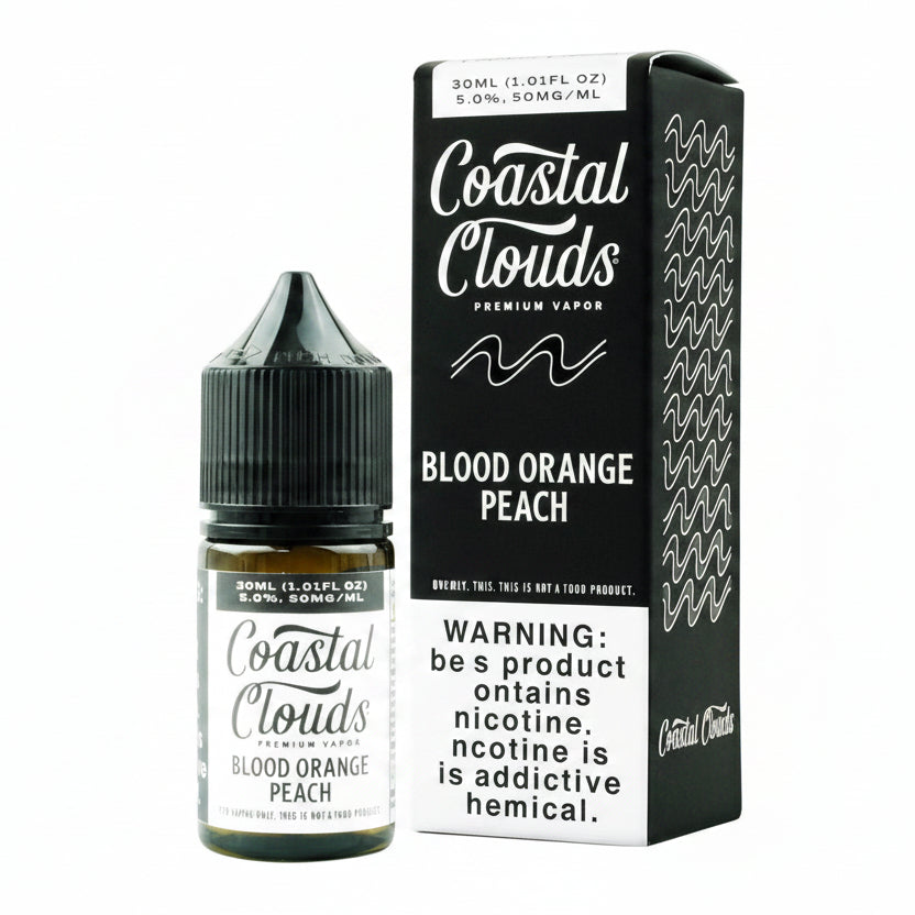 Blood Orange Peach Coastal Clouds Nic Salt E-Liquad 30ml