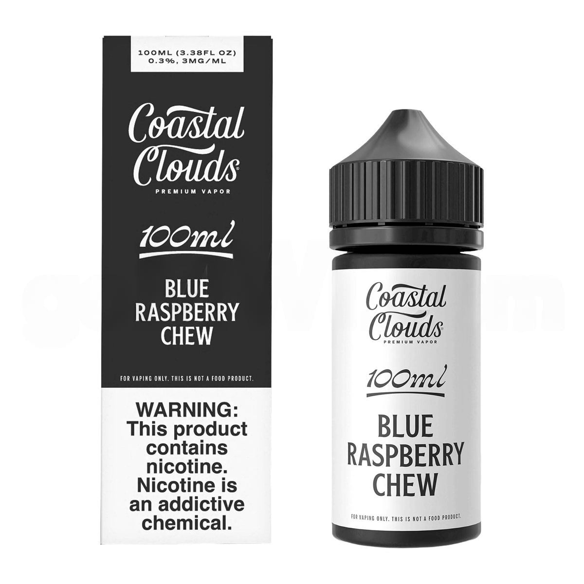 Blue Raspberry Chew Coastal Clouds eJuice 100ml