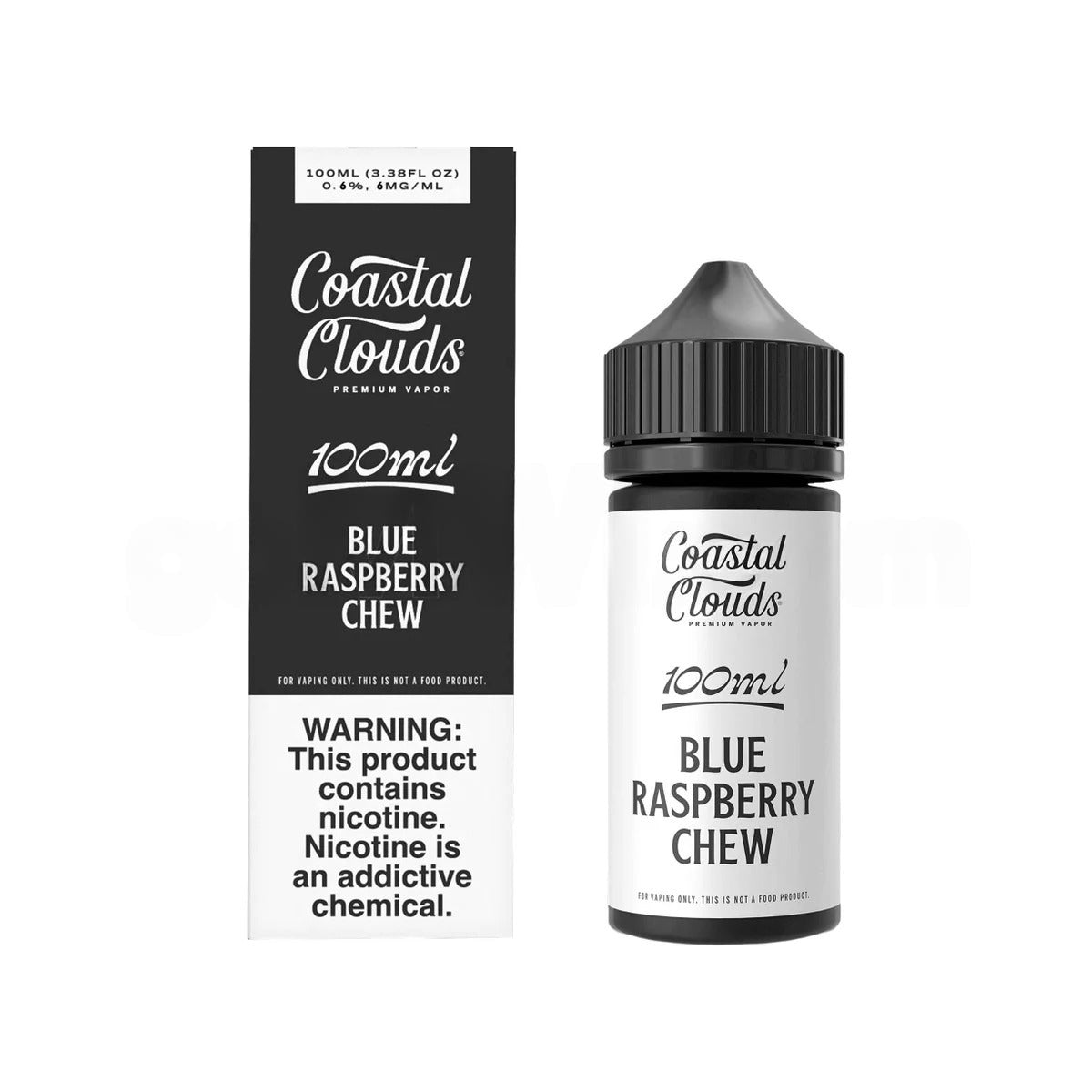 Blue Raspberry Chew Coastal Clouds eJuice 100ml