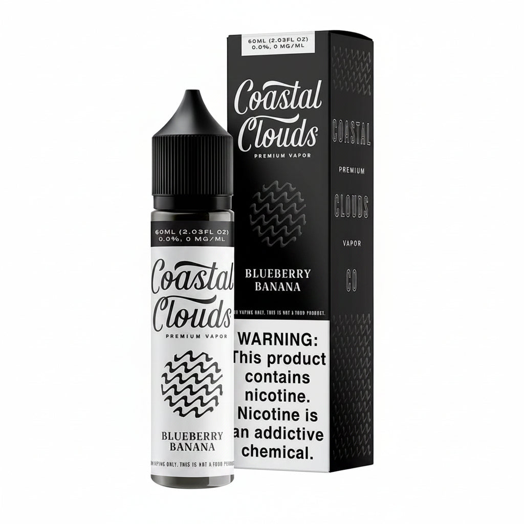 Blueberry Banana Coastal Clouds eJuice 60ml