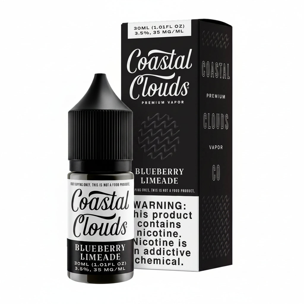 Blueberry Limeade Salt Coastal Clouds Nic Salt E-Liquad 30ml