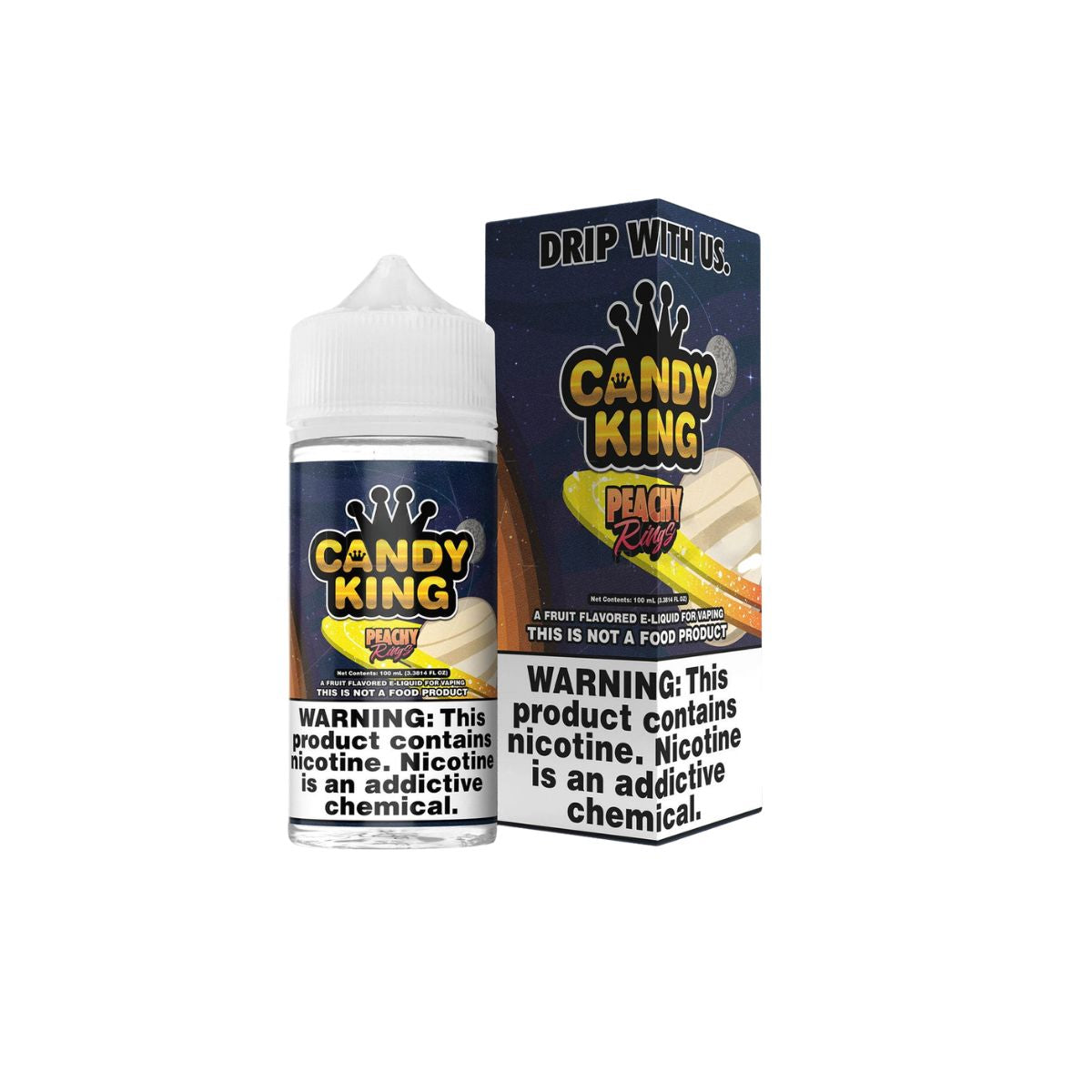 Peachy Rings Candy King E-Liquid 100ml