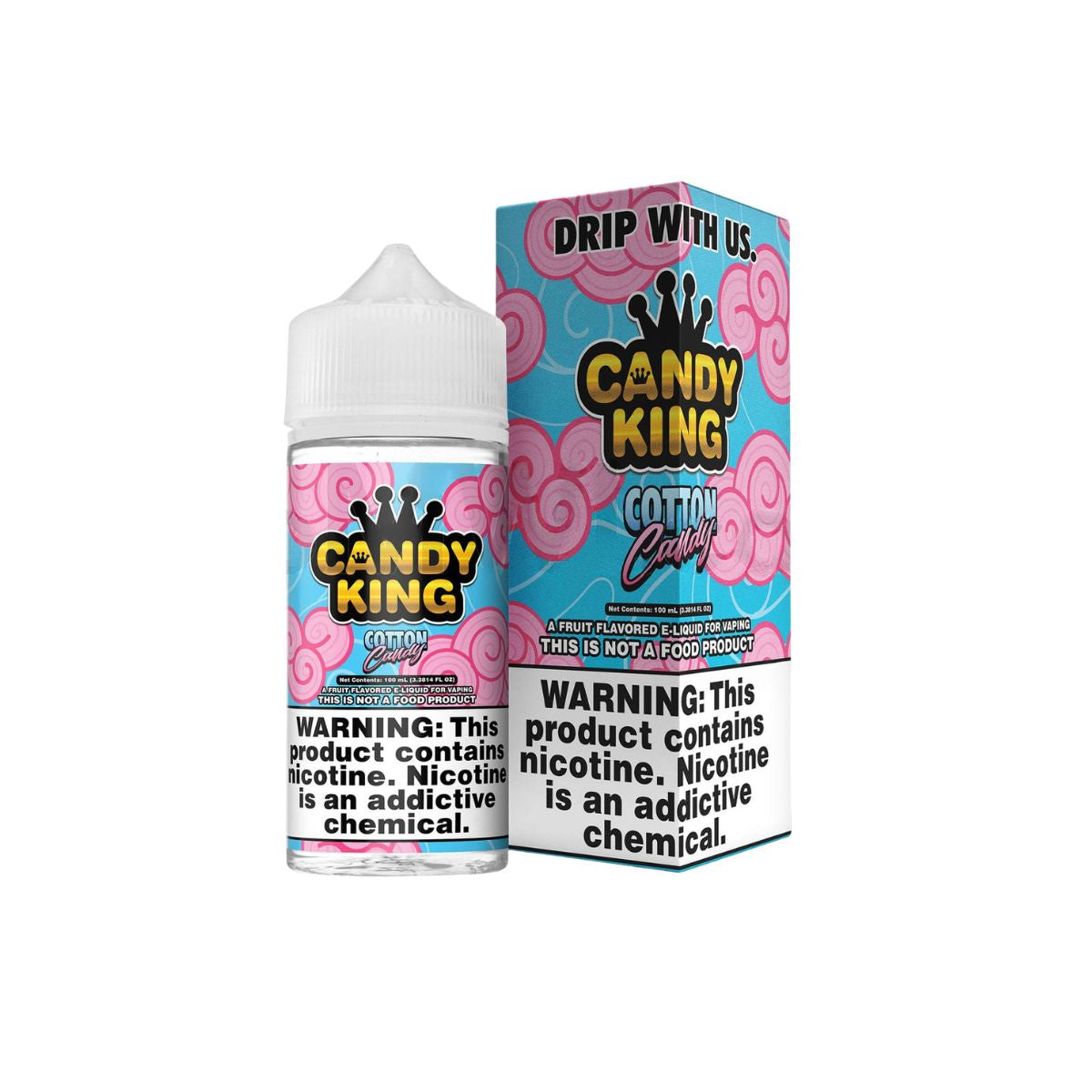 Cotton Candy Candy King E-Liquid 100ml