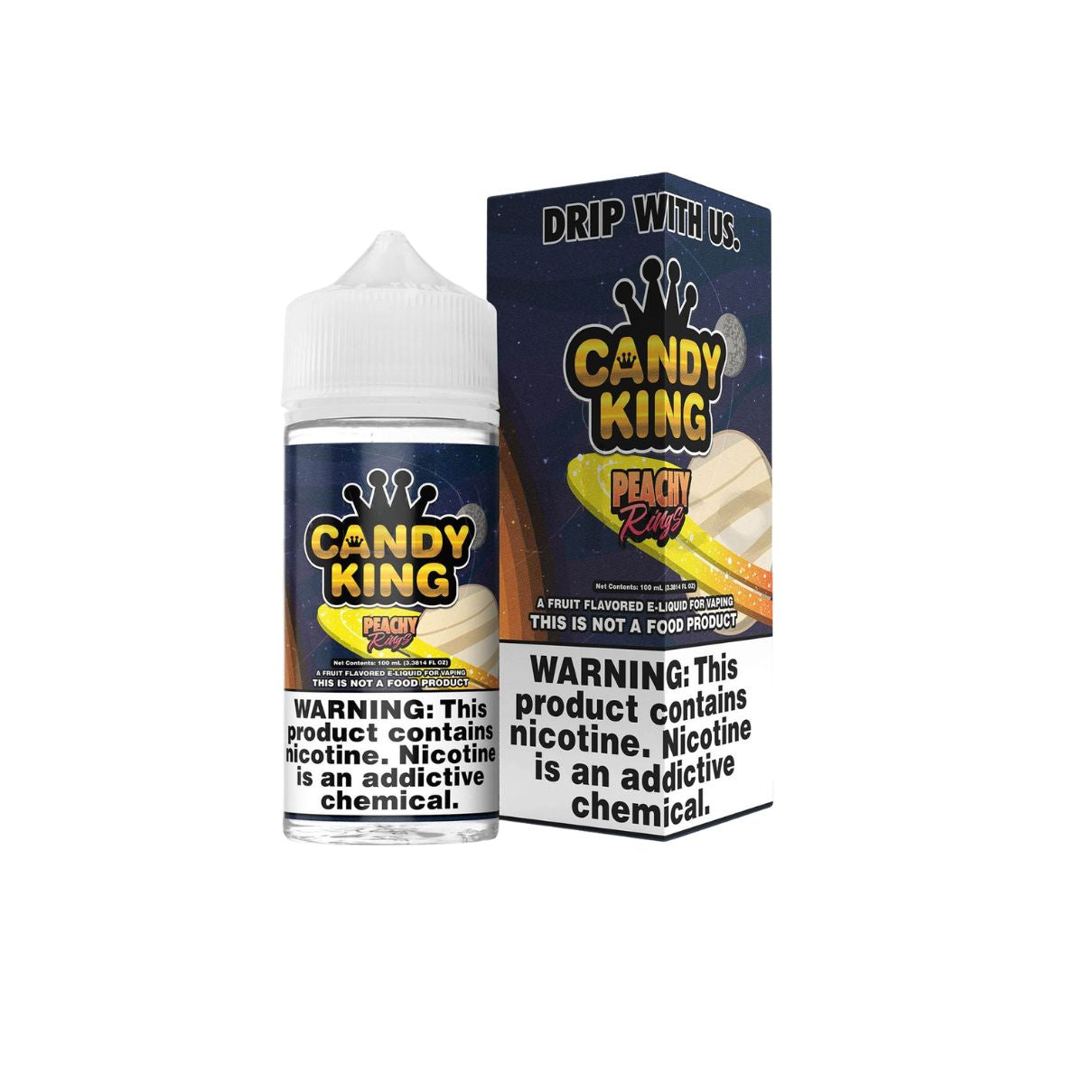 Peachy Rings Candy King E-Liquid 100ml