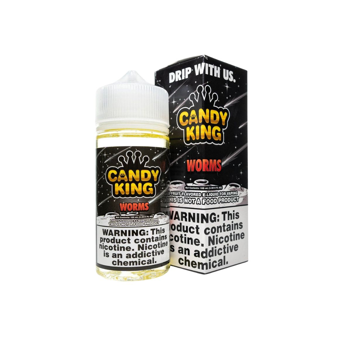 Sour Worms Candy King E-Liquid 100ml
