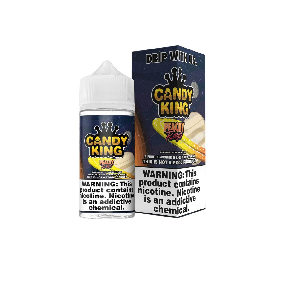 Peachy Rings Candy King E-Liquid 100ml