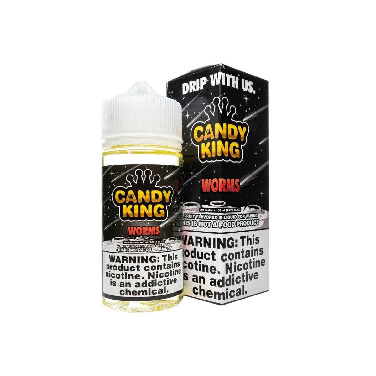Sour Worms Candy King E-Liquid 100ml