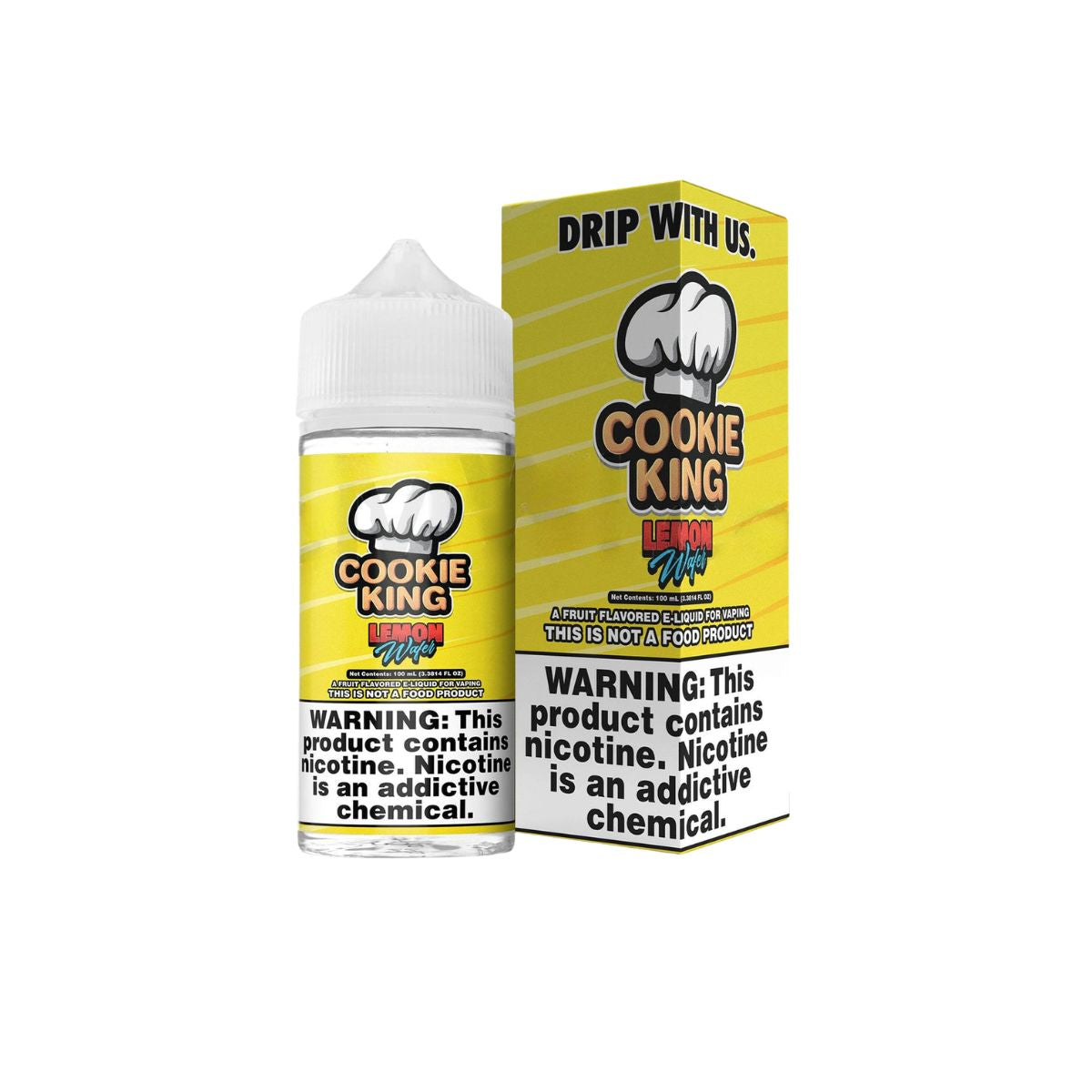 Lemon Wafer Candy King E-Liquid Cookie 100ml