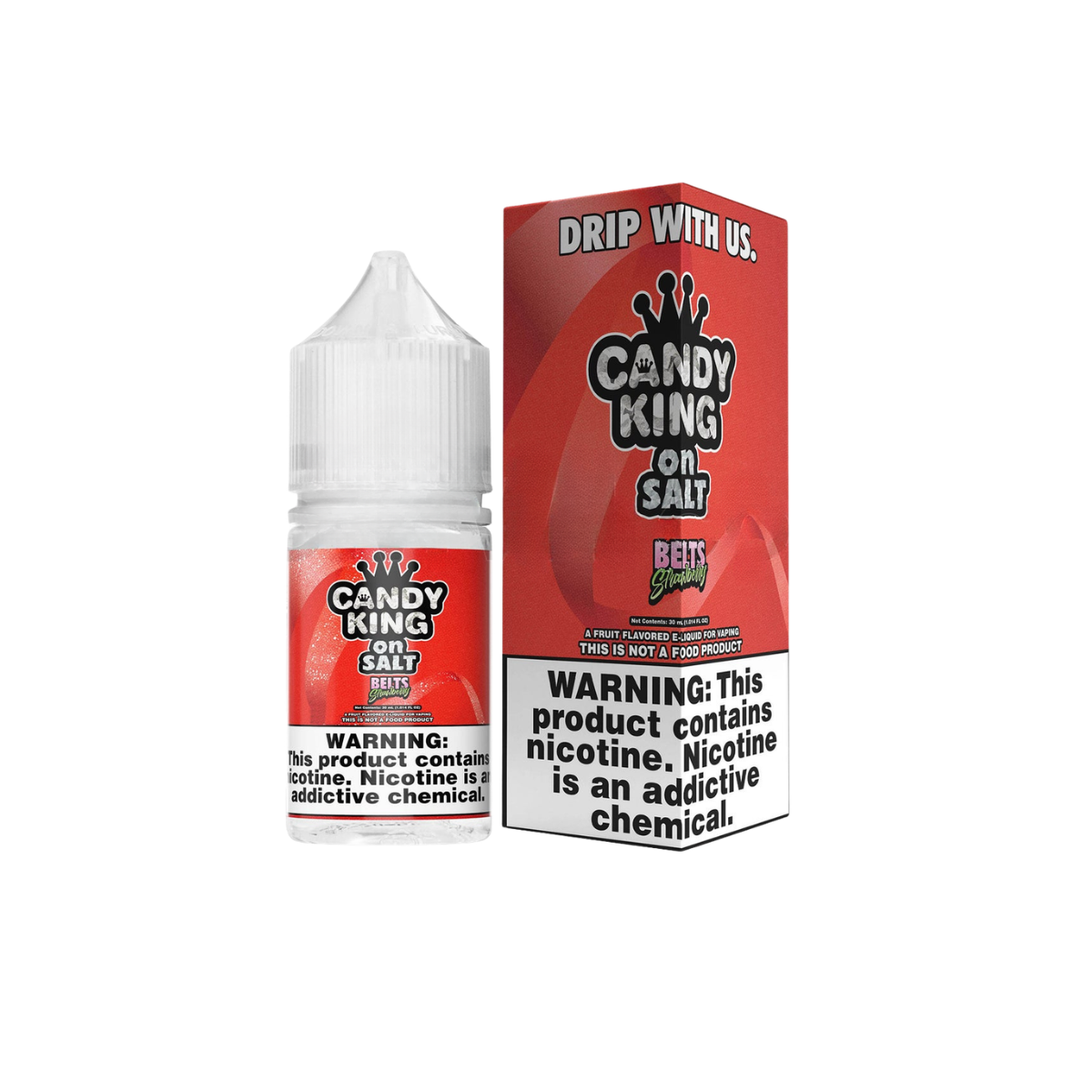 Belts Strawberry Candy King Salt E-Liquid 30ml