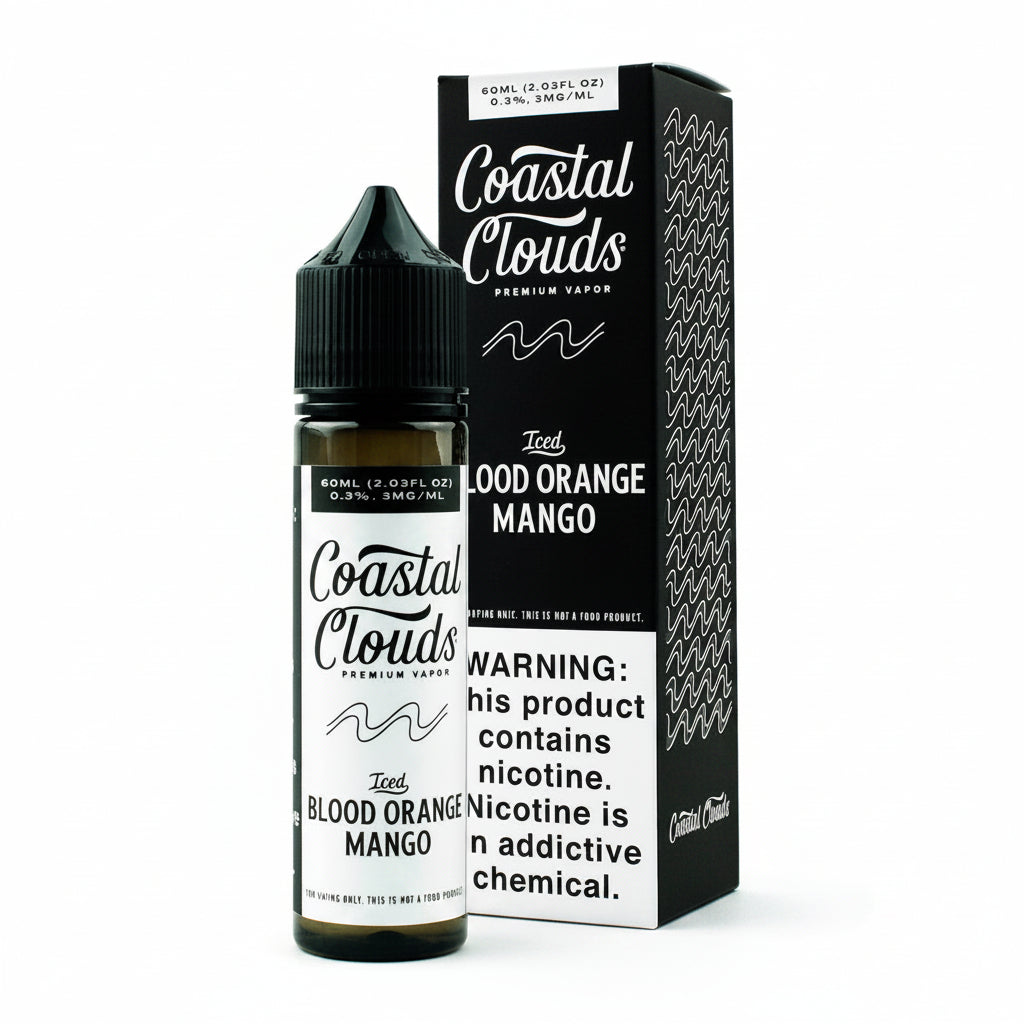 Iced Blood Orange Mango Coastal Clouds eJuice 60ml