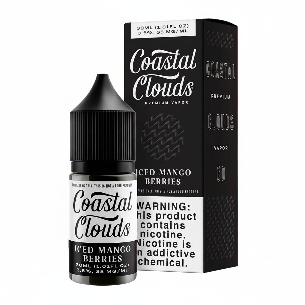 Mango Berries Ice Salt Coastal Clouds Nic Salt E-Liquad 30ml