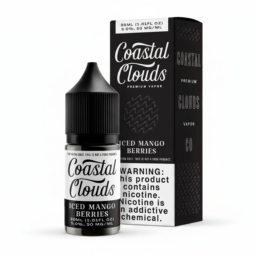 Mango Berries Ice Salt Coastal Clouds Nic Salt E-Liquad 30ml
