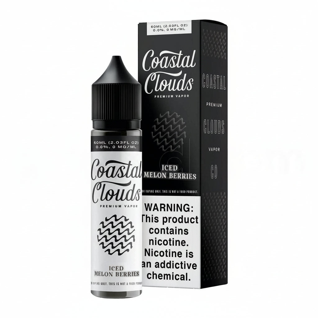 Melon Berries Iced Coastal Clouds eJuice 60ml