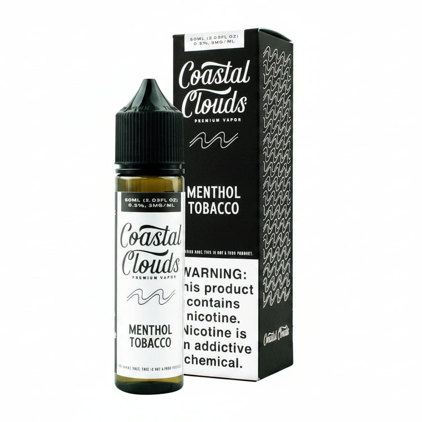 Menthol Tobacco Coastal Clouds eJuice 60ml