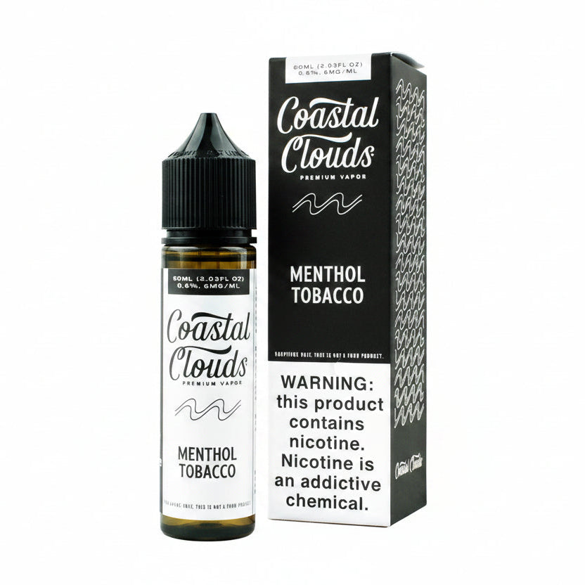 Menthol Tobacco Coastal Clouds eJuice 60ml