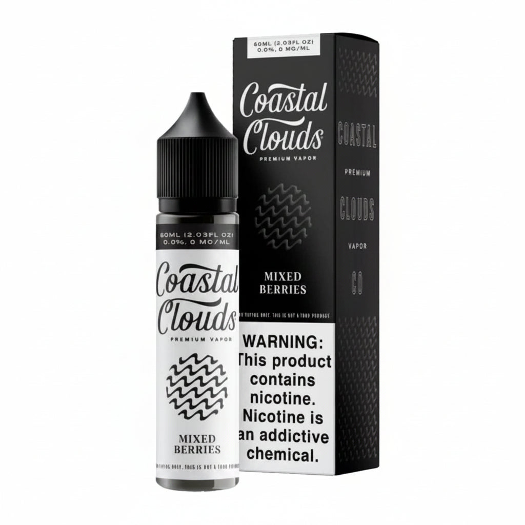 Mixed Berries Coastal Clouds eJuice 60ml