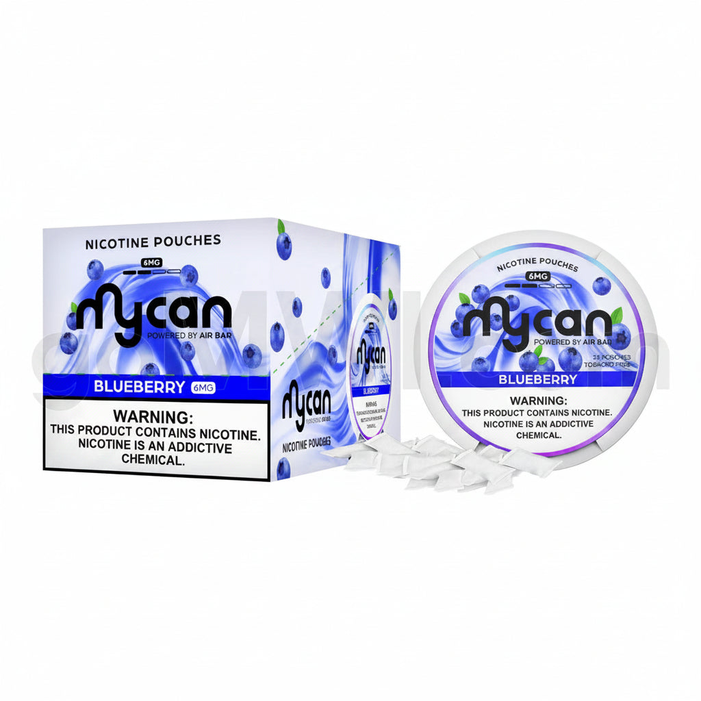 MyCan Blueberry 6mg Nicotine Pouches
