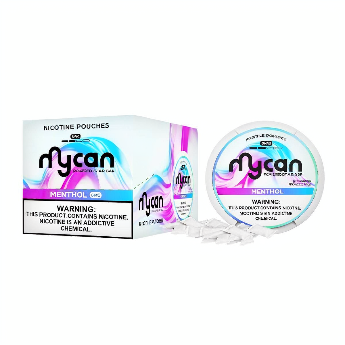 Mycan Menthol (6mg-9mg) Nicotine Pouches