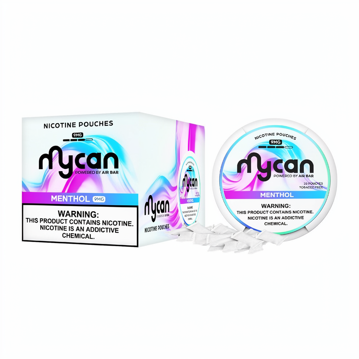 Mycan Menthol (6mg-9mg) Nicotine Pouches
