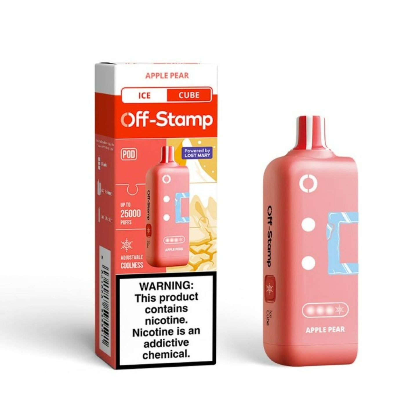 Off Stamp Ice Cube 25k Disposable Pod