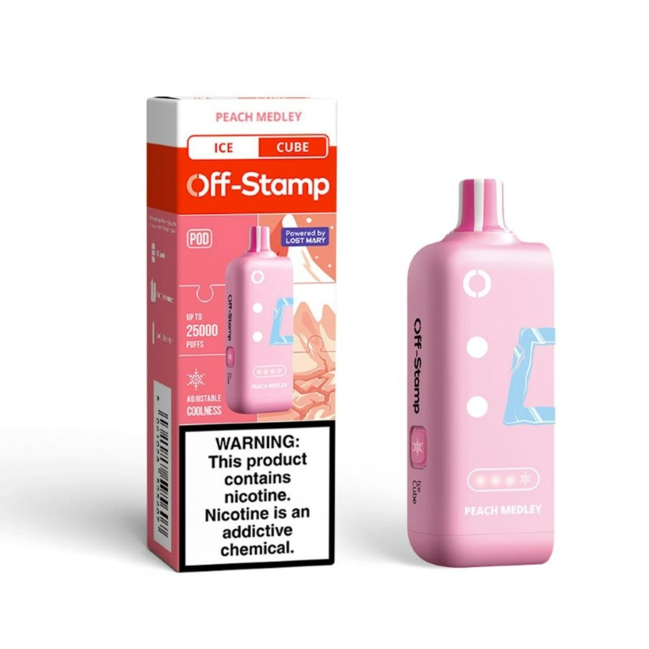 Off Stamp Ice Cube 25k Disposable Pod