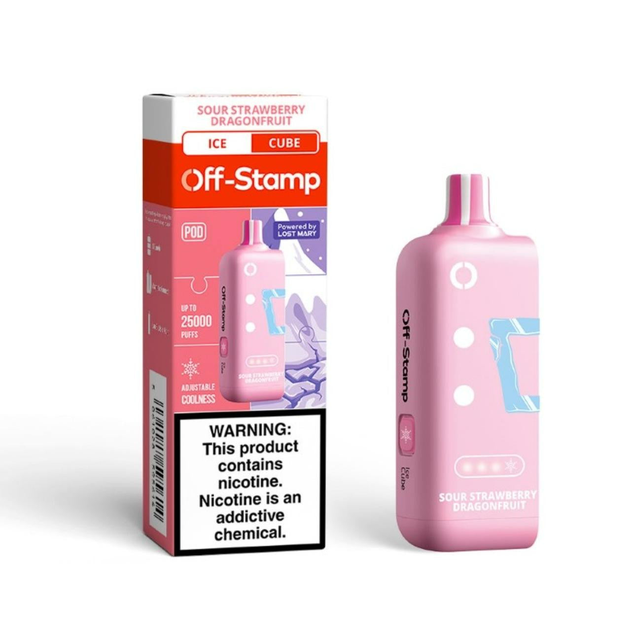 Off Stamp Ice Cube 25k Disposable Pod