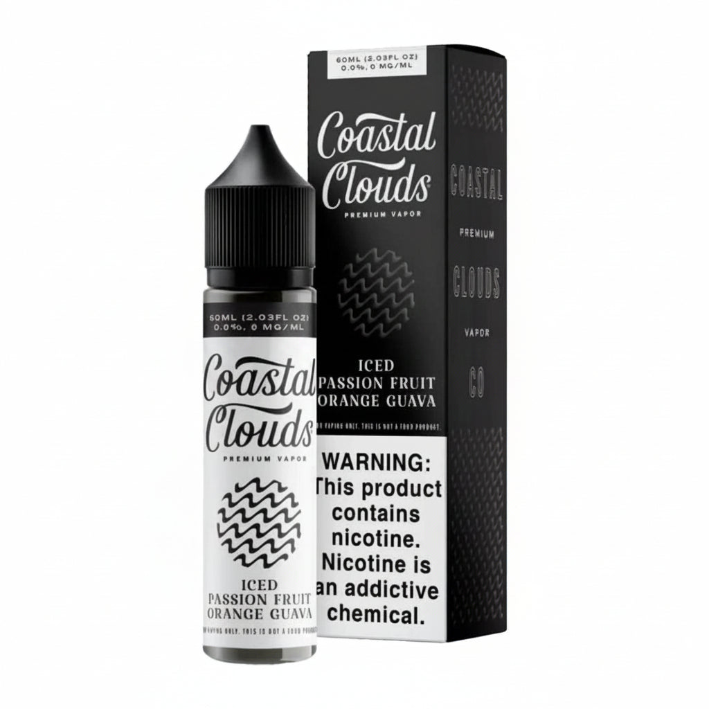 Passion Fruit Orange Guava Ice Coastal Clouds eJuice 60ml