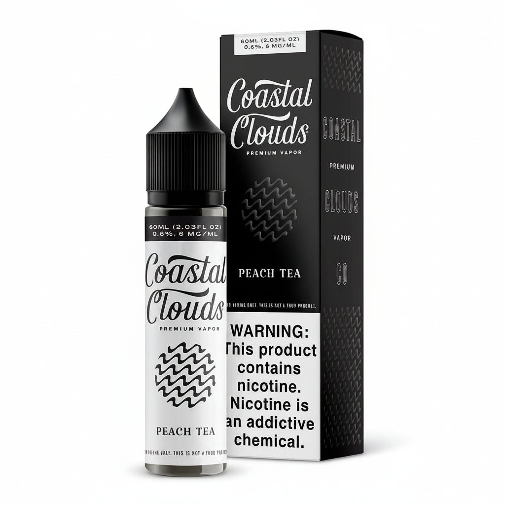 Peach Tea Coastal Clouds eJuice 60ml