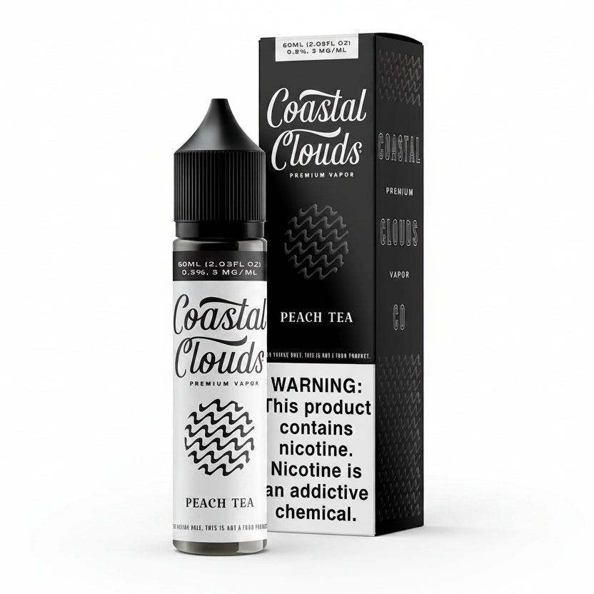 Peach Tea Coastal Clouds eJuice 60ml