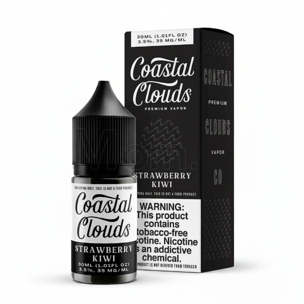 Strawberry Kiwi Coastal Clouds Nic Salt E-Liquad 30ml