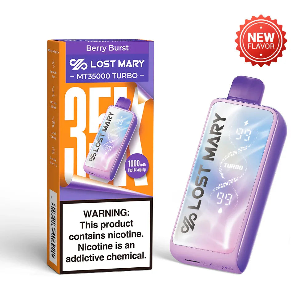 Berry Burst Lost Mary MT35000 Turbo Disposable Vape Berry Burst Lost Mary MT35000 Turbo Disposable Vape