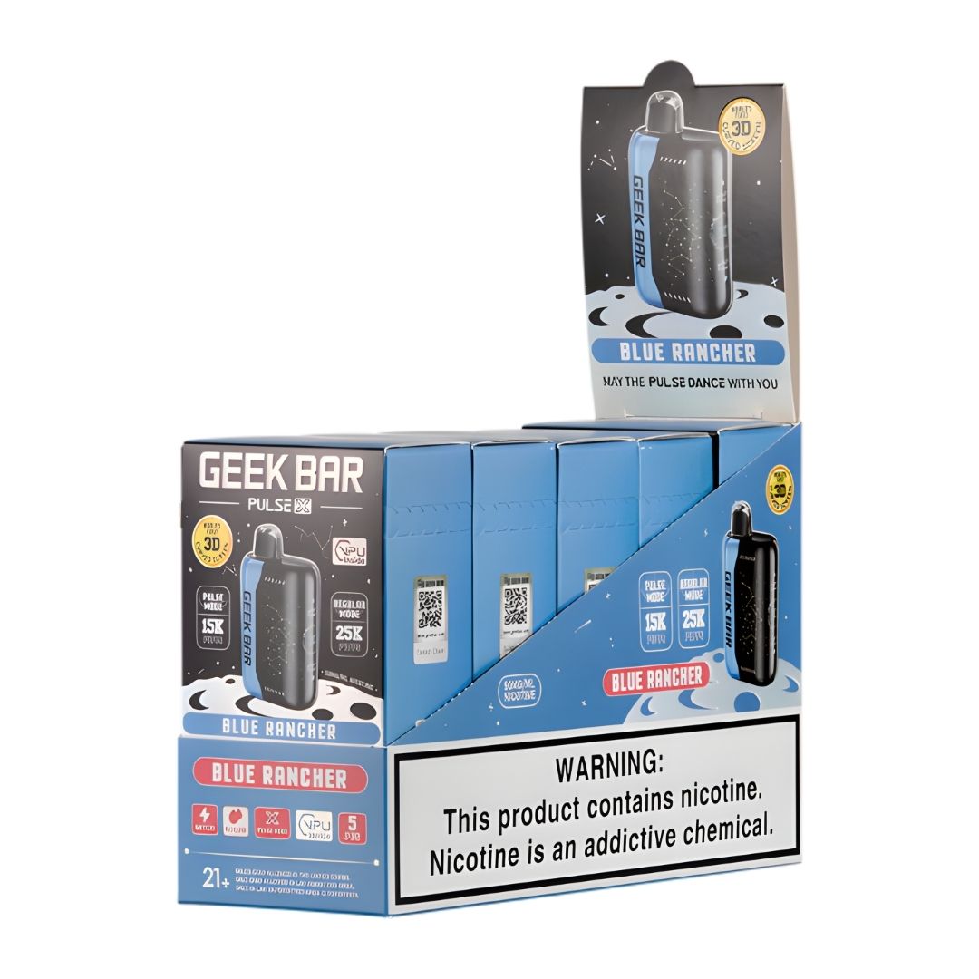 Blue Rancher - Geek Bar Pulse X 25000 Disposable - Pack of 5