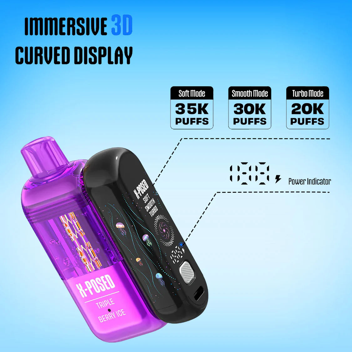 X-Posed 35K Disposable Vape Kit