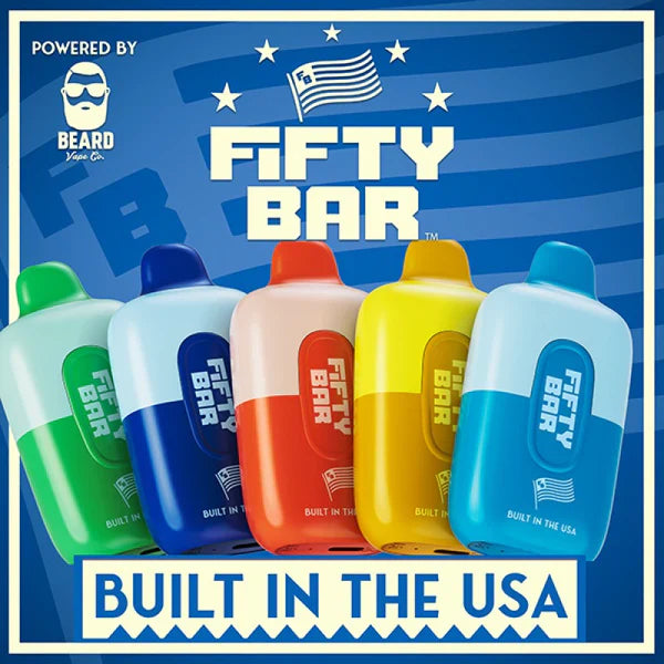 Fifty Bar Vape Collection - Built in the USA