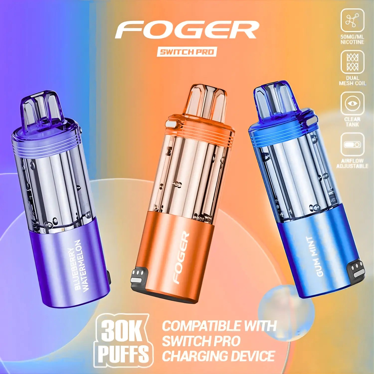Foger Switch Pro Pods