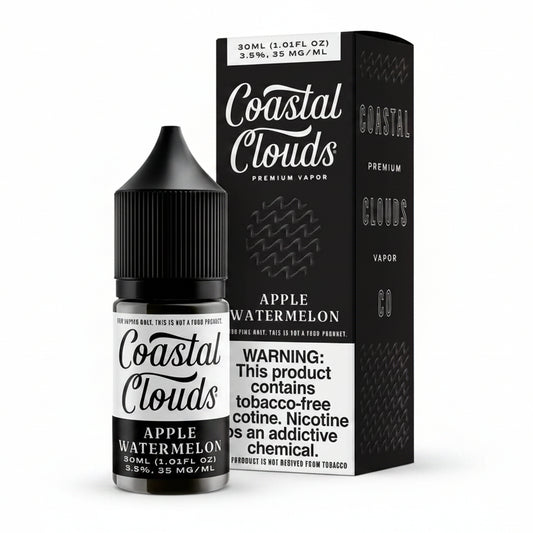 Apple Watermelon TFN Coastal Clouds Nic Salt E-Liquad 30ml
