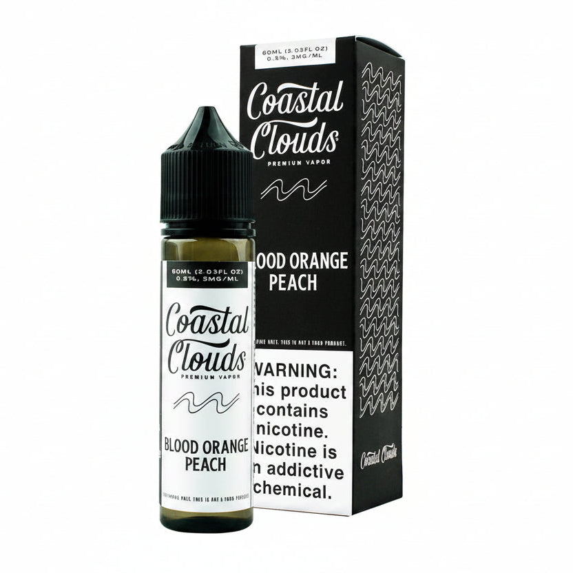 Blood Orange Peach Coastal Clouds eJuice 60ml