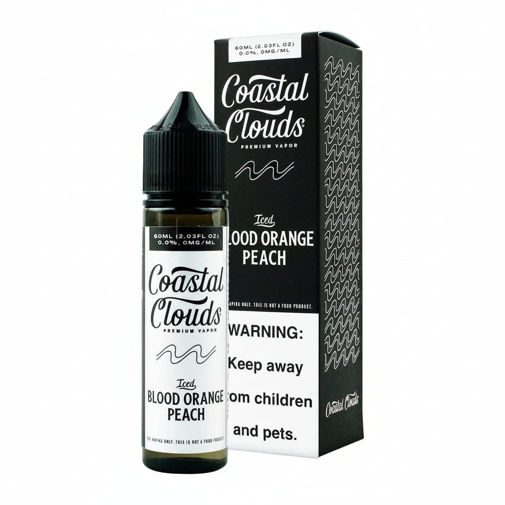 Blood Orange Peach Ice Coastal Clouds eJuice 60ml
