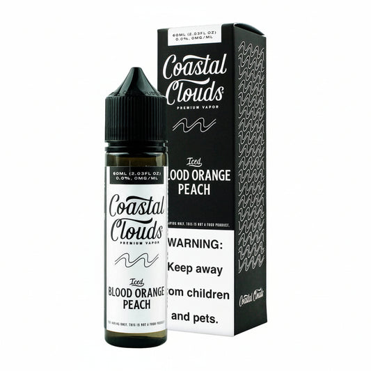Blood Orange Peach Ice Coastal Clouds eJuice 60ml