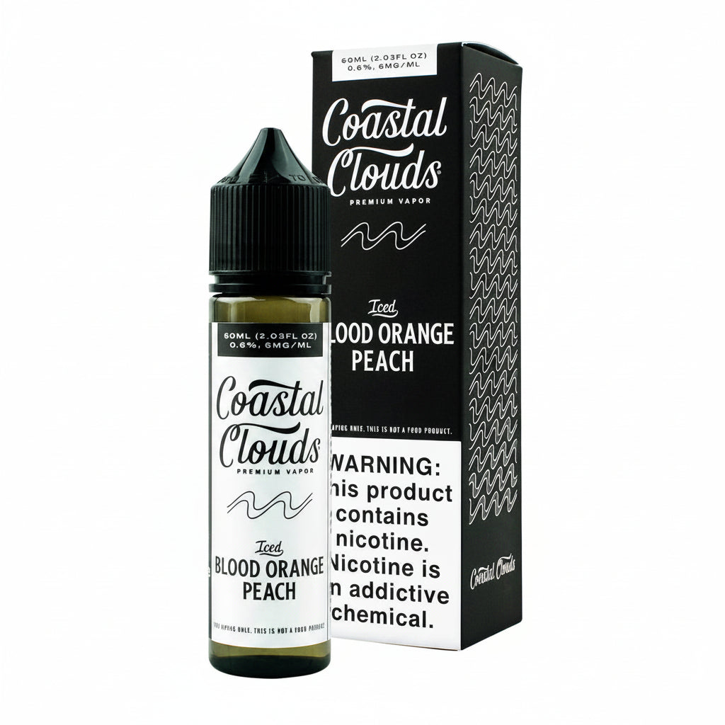 Blood Orange Peach Ice Coastal Clouds eJuice 60ml