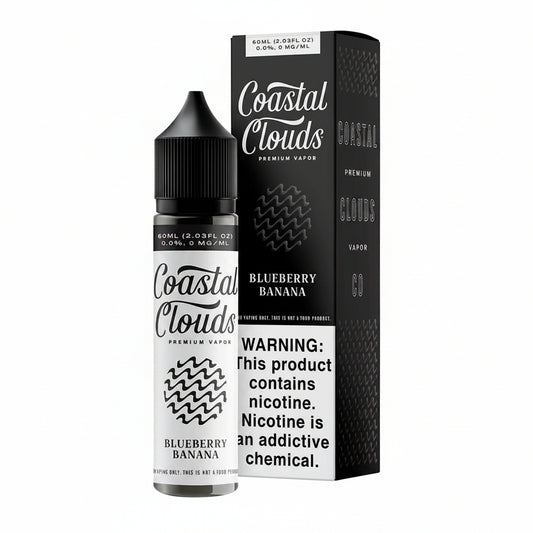 Blueberry Banana Coastal Clouds eJuice 60ml
