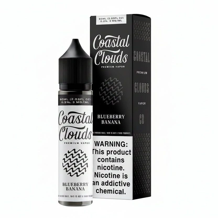 Blueberry Banana Coastal Clouds eJuice 60ml