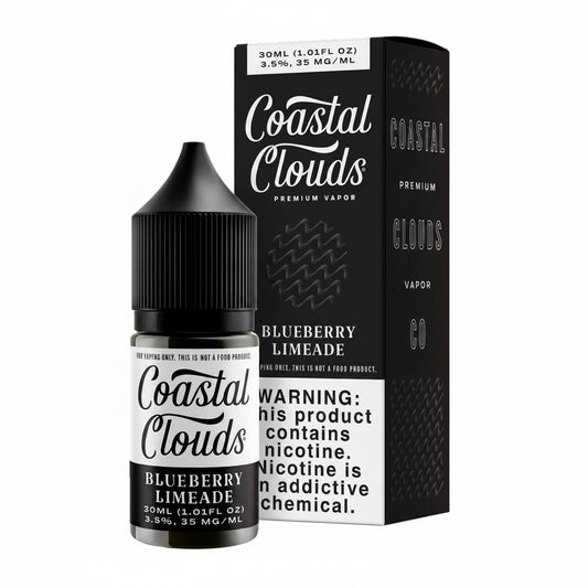 Blueberry Limeade Salt Coastal Clouds Nic Salt E-Liquad 30ml