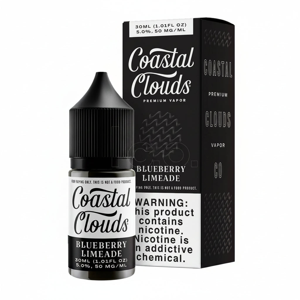 Blueberry Limeade Salt Coastal Clouds Nic Salt E-Liquad 30ml
