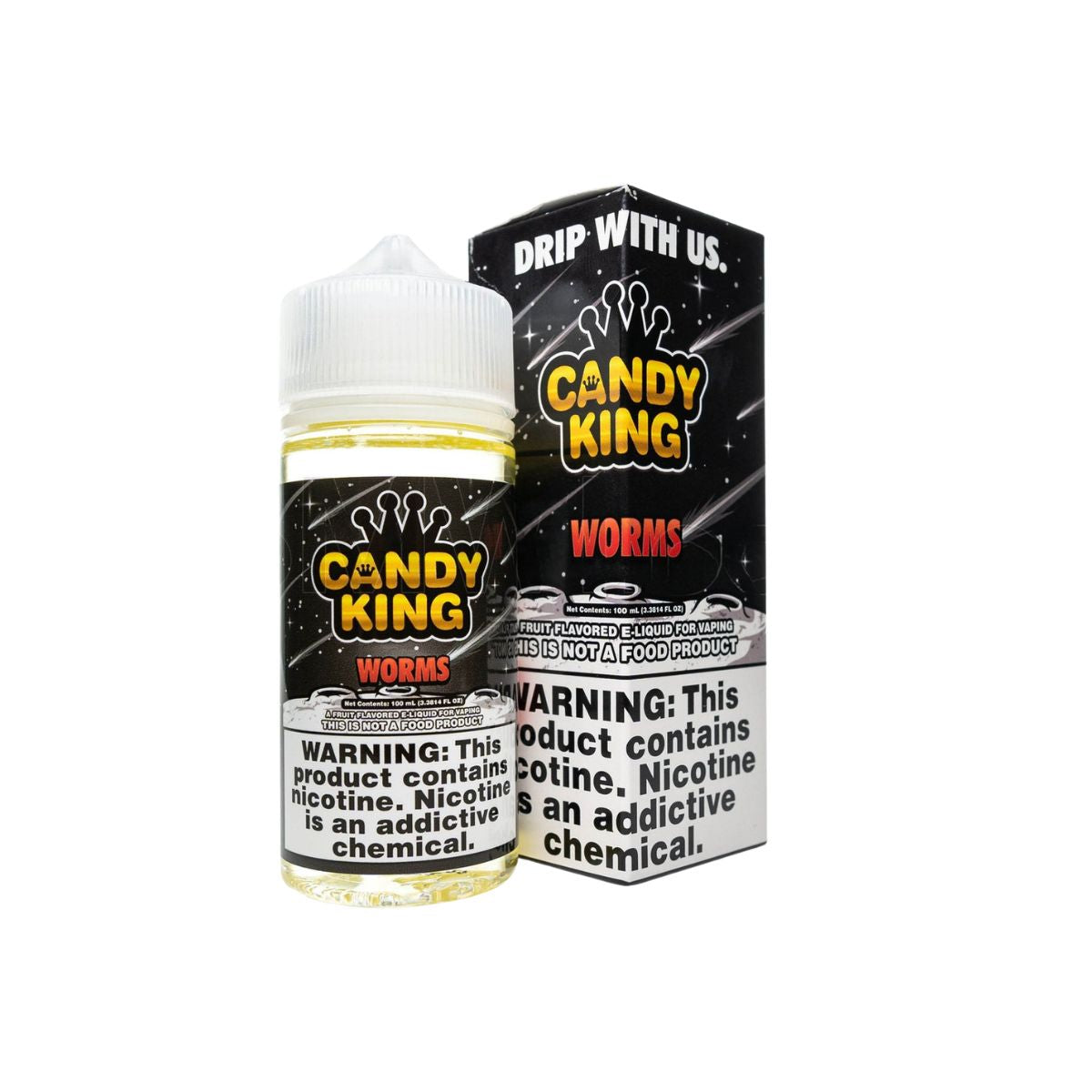 Sour Worms Candy King E-Liquid 100ml