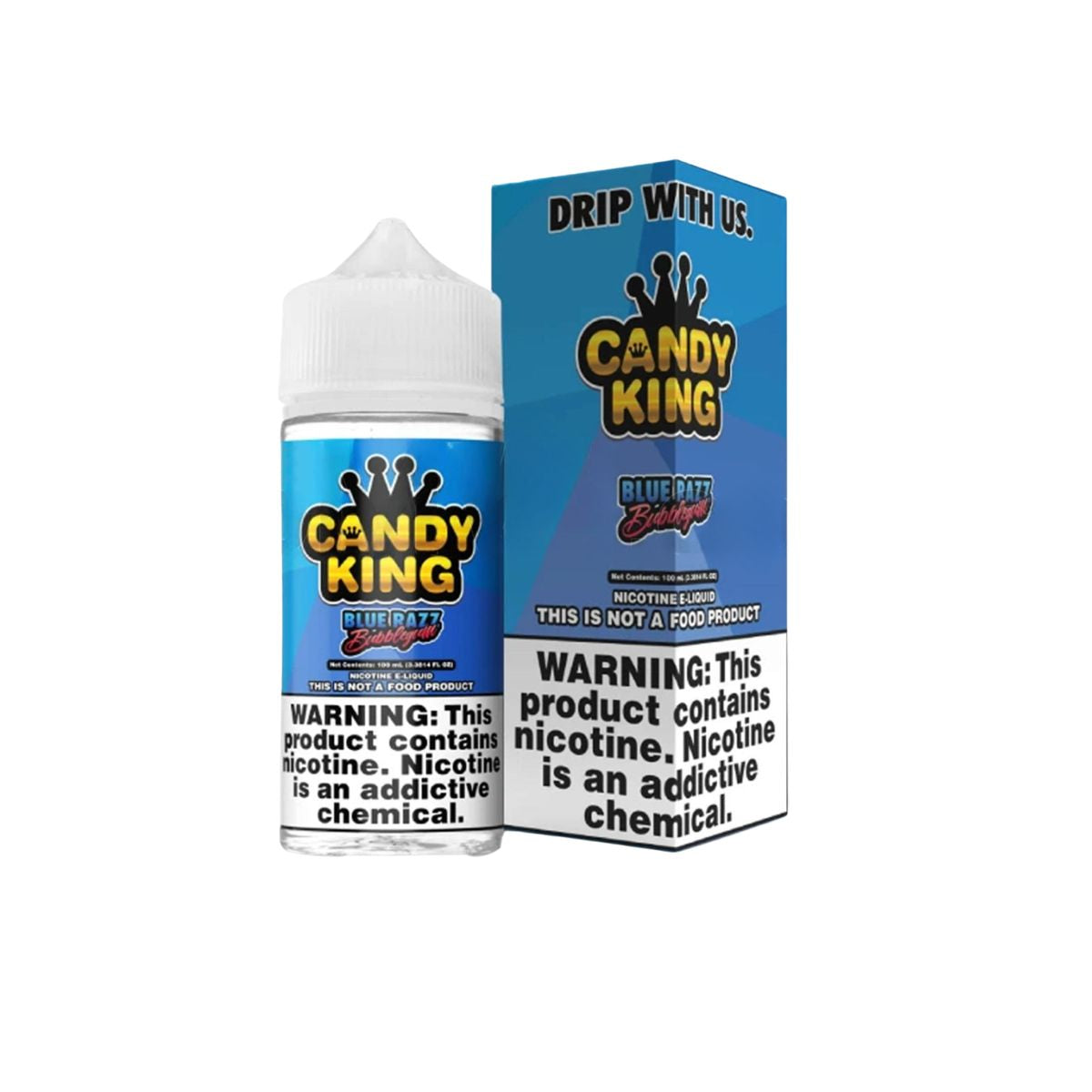 Blue Razz Bubblegum Candy King E-Liquid 100ml