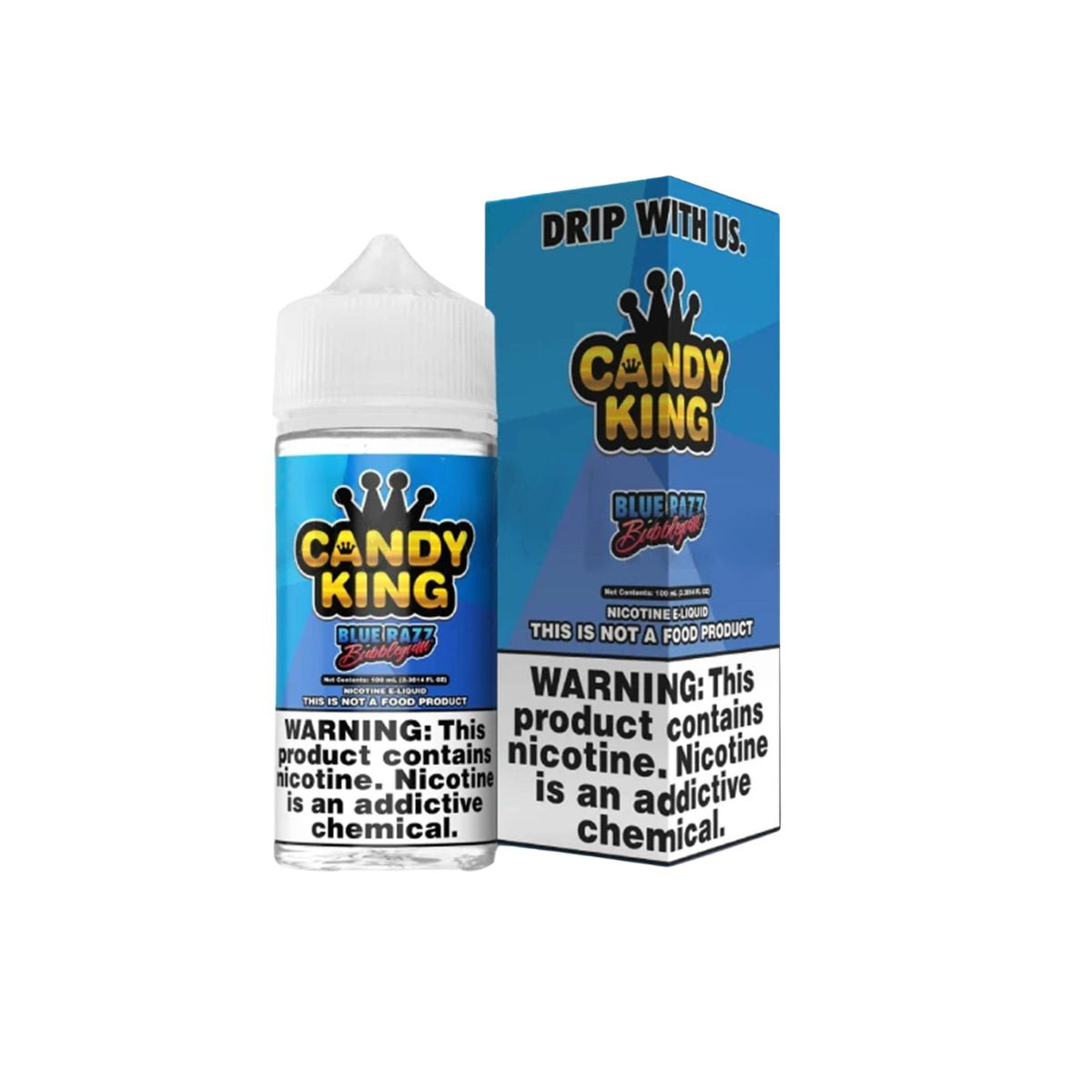 Blue Razz Bubblegum Candy King E-Liquid 100ml