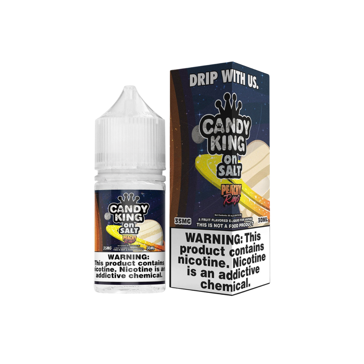 Peachy Rings Candy King Salt E-Liquid 30ml