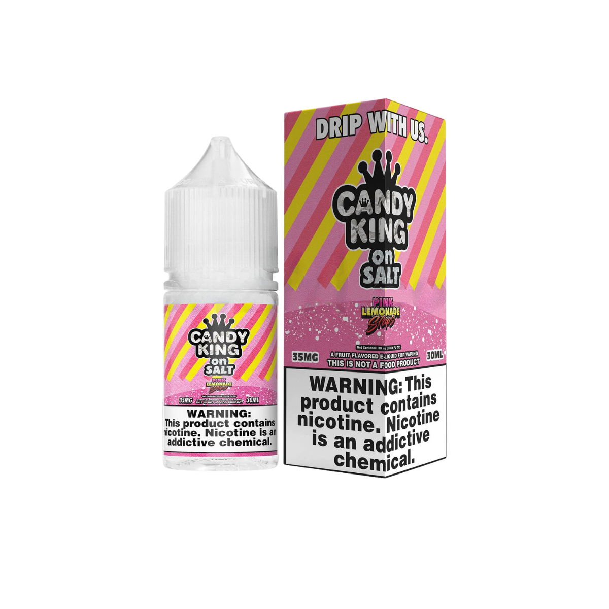 Pink Lemonade Candy King Salt E-Liquid 30ml
